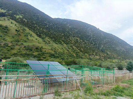 太阳能发电白碱滩污水处理设备
